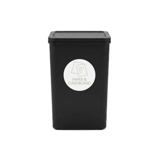 Paper & Cardboard Fawn Circle Bin Sticker - New Signs
