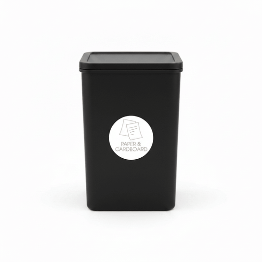 Paper & Cardboard Fawn Circle Bin Sticker - New Signs