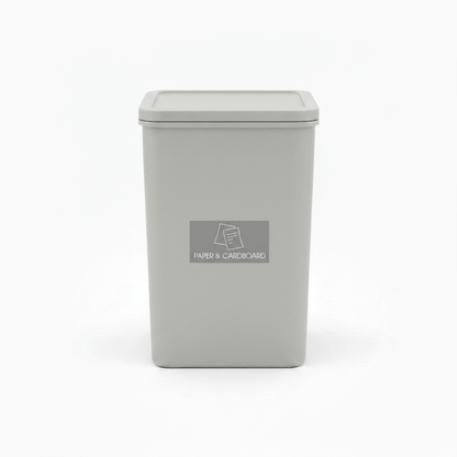 Paper & Cardboard Grey Background Bin Sticker - New Signs