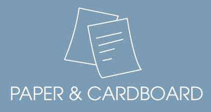 Paper & Cardboard Ocean Background Bin Sticker - New Signs