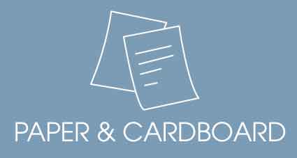 Paper & Cardboard Ocean Background Bin Sticker - New Signs