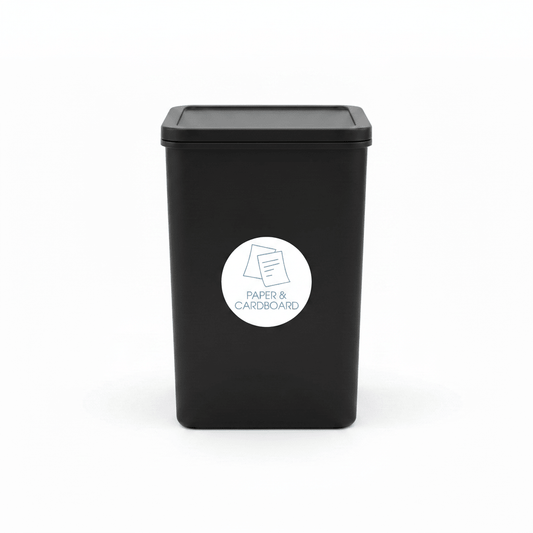 Paper & Cardboard Ocean Circle Bin Sticker - New Signs