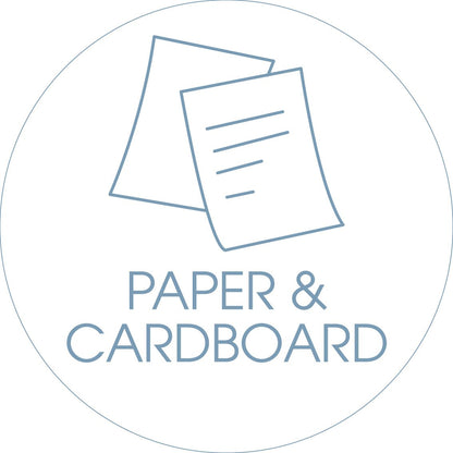 Paper & Cardboard Ocean Circle Bin Sticker - New Signs