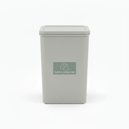 Paper & Cardboard Sage Background Bin Sticker - New Signs