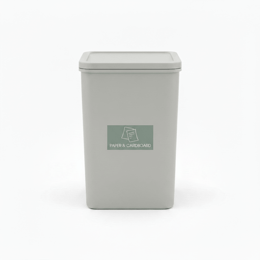 Paper & Cardboard Sage Background Bin Sticker - New Signs