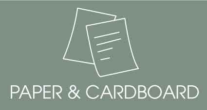 Paper & Cardboard Sage Background Bin Sticker - New Signs