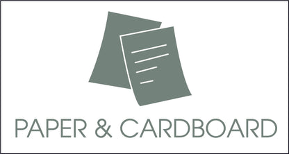 Paper & Cardboard Sage Bin Sticker - New Signs