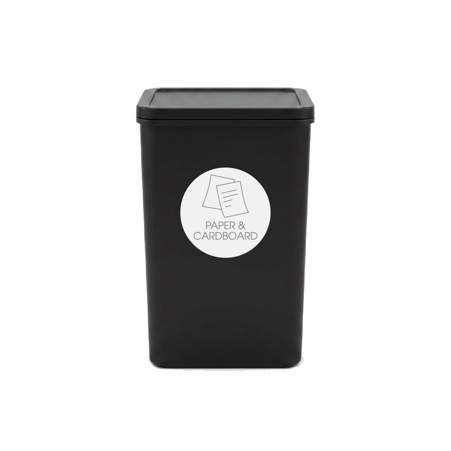 Paper & Cardboard Sage Circle Bin Sticker - New Signs