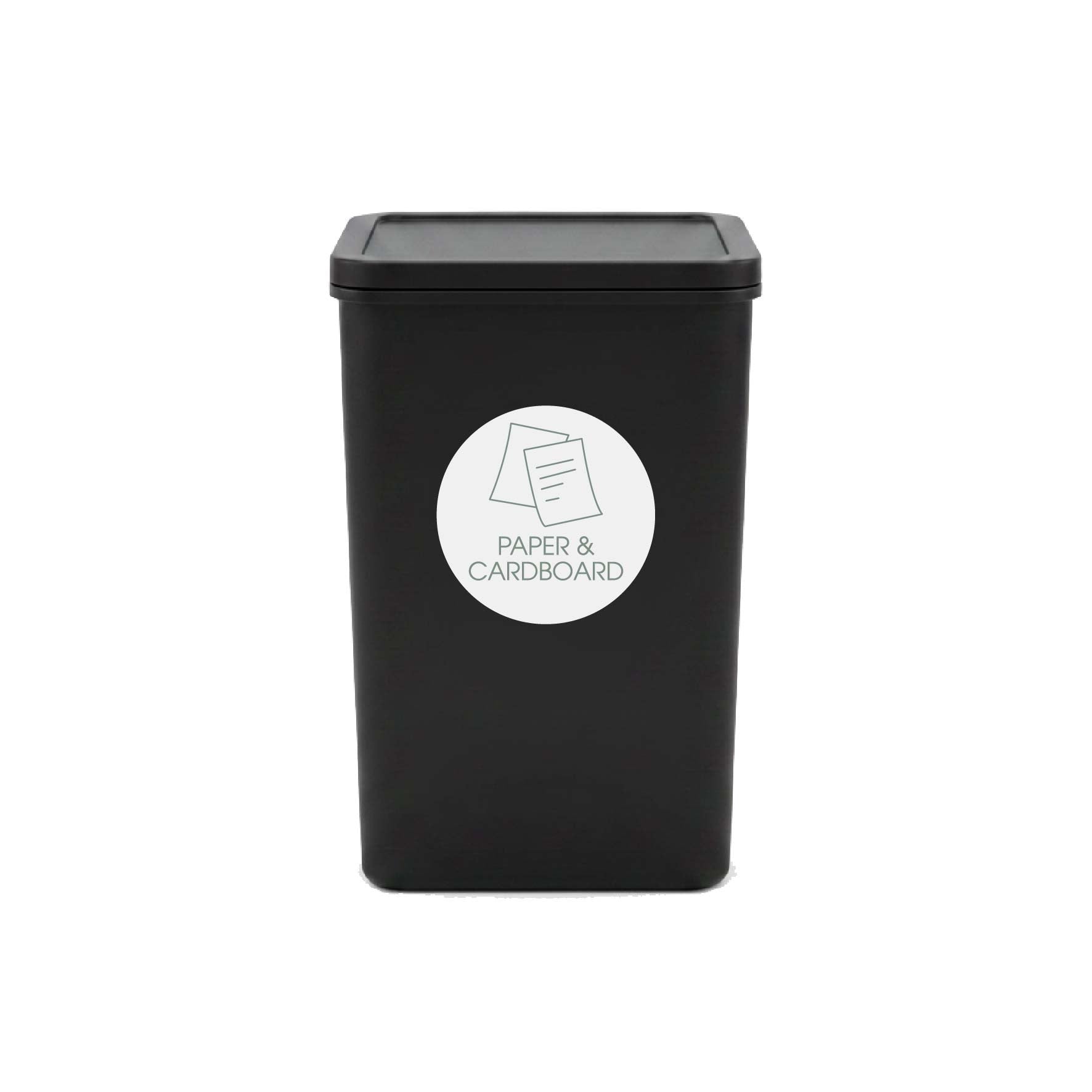Paper & Cardboard Sage Circle Bin Sticker - New Signs