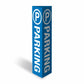 Parking Blue Symbol - Corflute Bollard Cover - New Signs