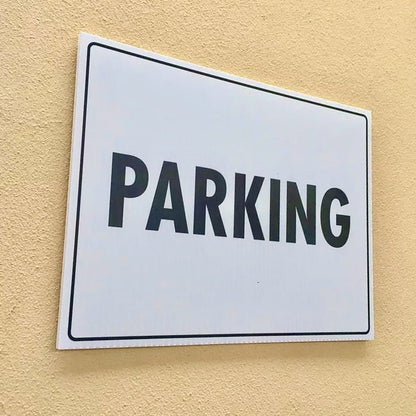 Parking Sign - New Signs