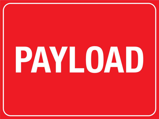 Payload Sign - New Signs