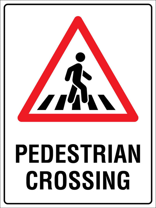 Pedestrian Crossing Sign - New Signs