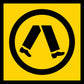 Pedestrian Feet Crossing Multi Message Traffic Sign - New Signs