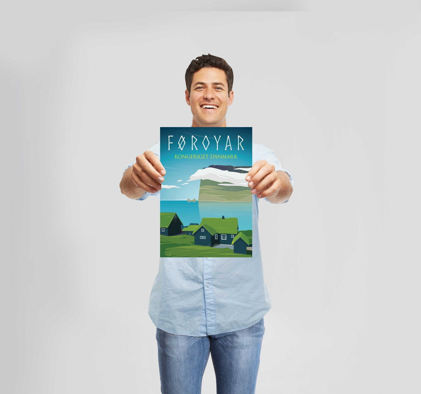 Places Foroyar Poster Wall Art Prints - New Signs