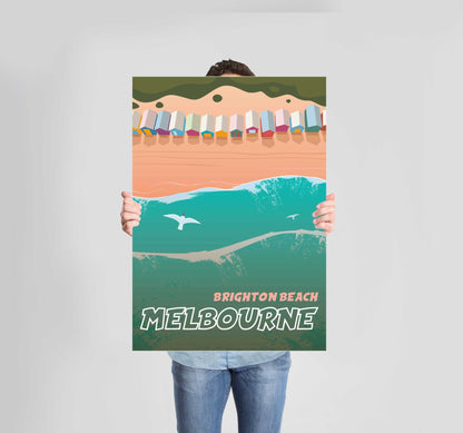 Places Poster Wall Art Prints (Set of 4) - New Signs