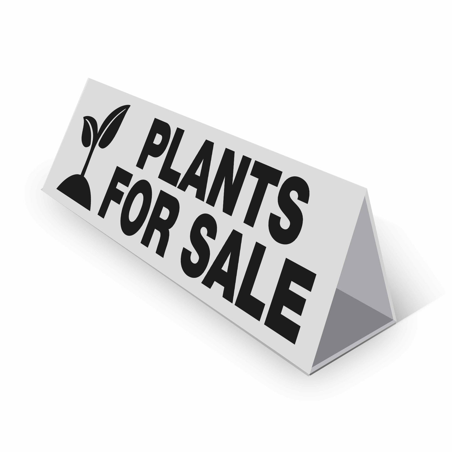 Plants For Sale - Landscape Corflute Toblerone Signs - New Signs