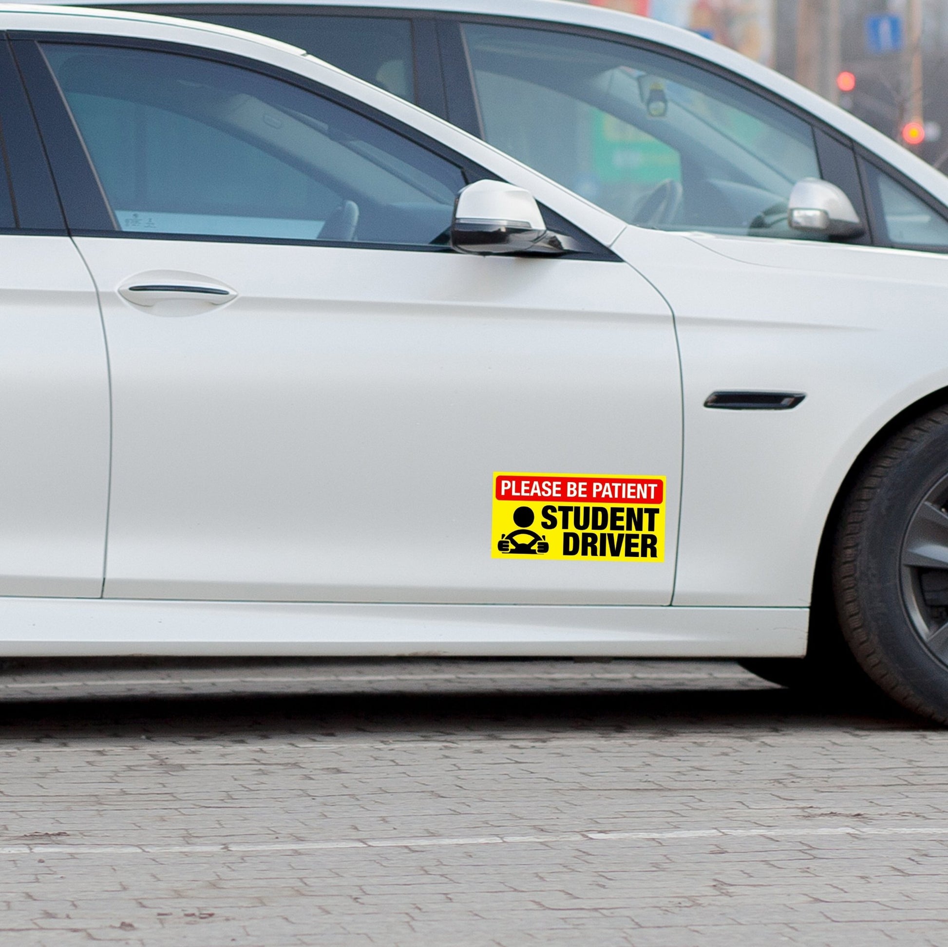 Please Be Patient Student Driver Magnetic Vehicle Sign - New Signs