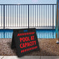 Pool At Capacity - Evarite A - Frame Sign - New Signs