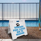 Pool Closed Due To Weather - Evarite A - Frame Sign - New Signs