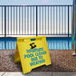 Pool Closed Due To Weather - Evarite A - Frame Sign - New Signs