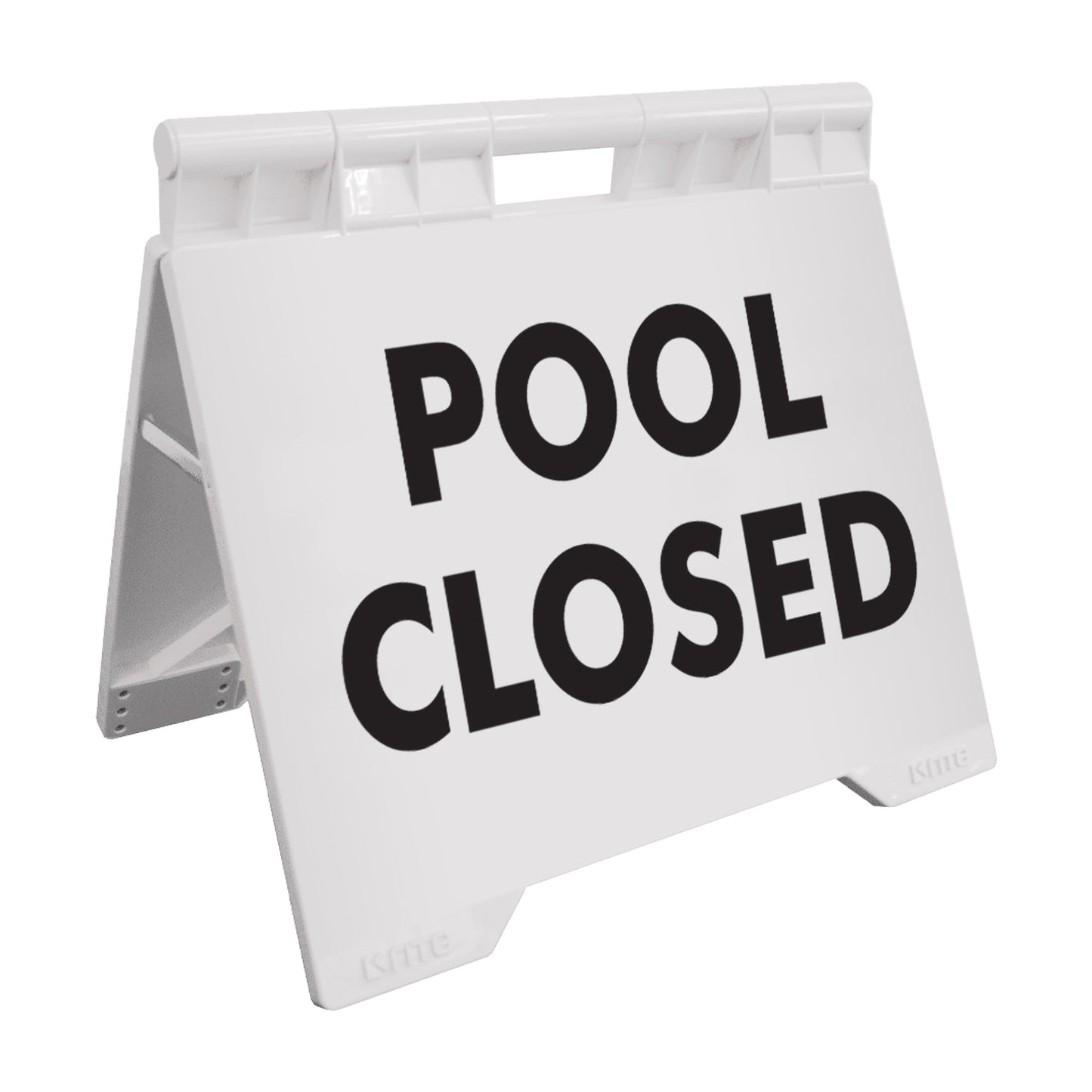 Pool Closed - Evarite A - Frame Sign - New Signs