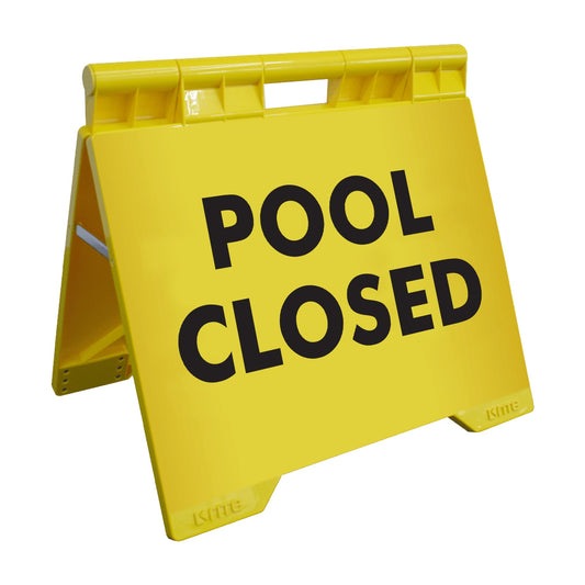 Pool Closed - Evarite A - Frame Sign - New Signs