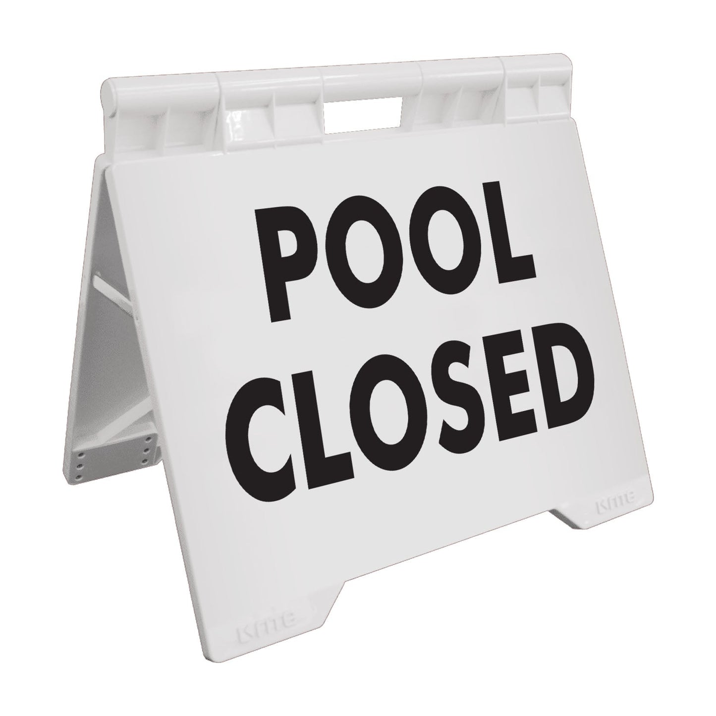 Pool Closed - Evarite A - Frame Sign - New Signs
