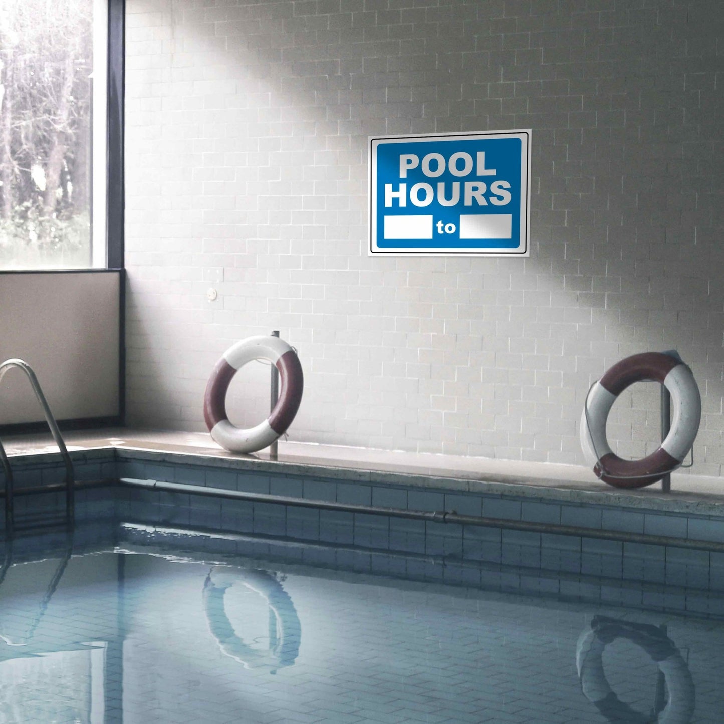 Pool Hours Sign - New Signs