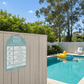 Pool Rules Sign Arch Aqua Background - New Signs