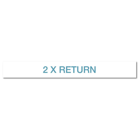 Pool/Spa - 2 x Return - Pipe Marker Sticker - New Signs