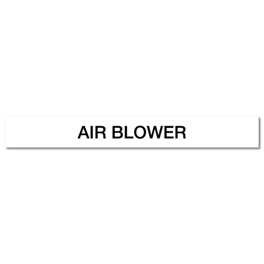 Pool/Spa - Air Blower - Pipe Marker Sticker - New Signs