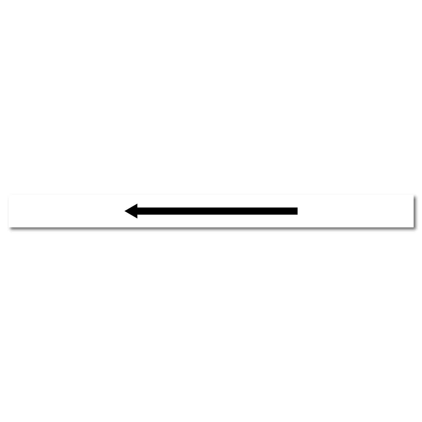 Pool/Spa - Arrow Left Symbol - Pipe Marker Sticker - New Signs