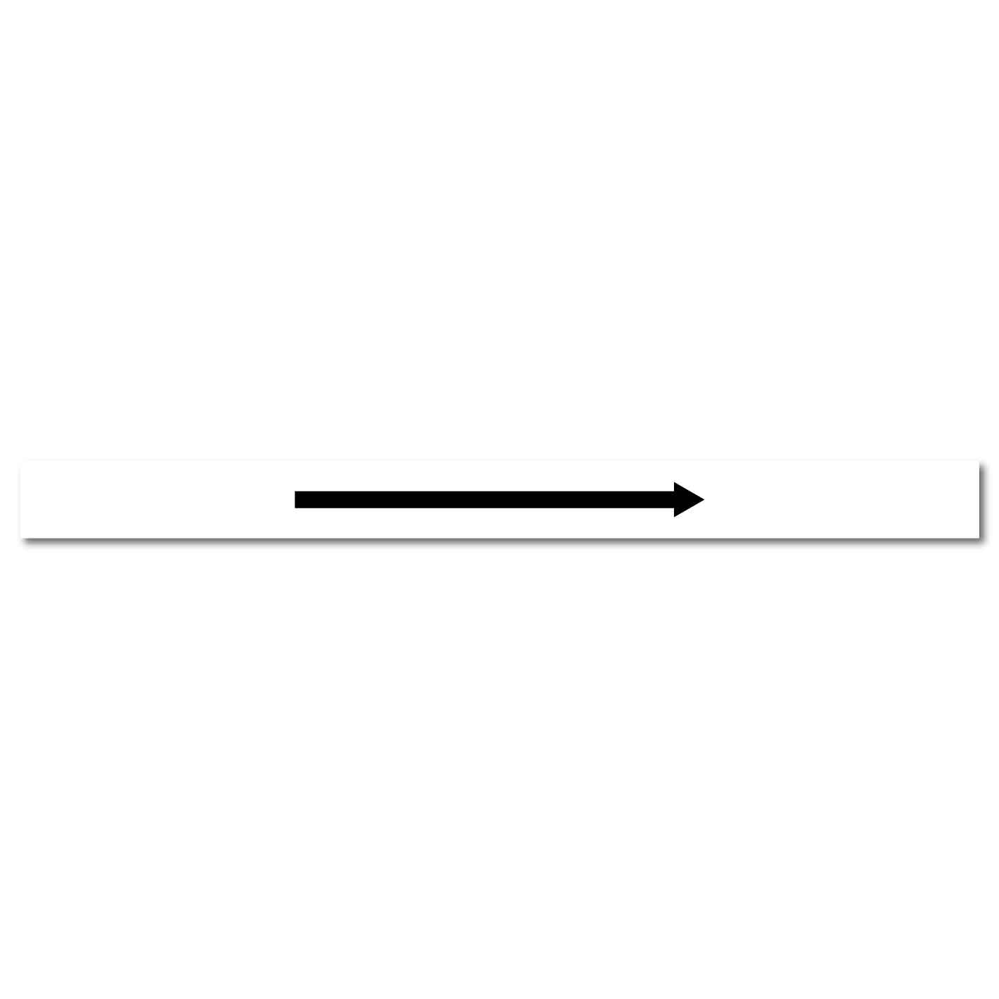 Pool/Spa - Arrow Right Symbol - Pipe Marker Sticker - New Signs