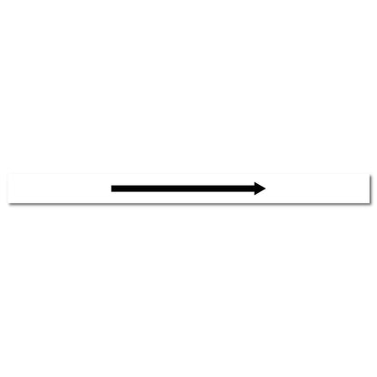 Pool/Spa - Arrow Right Symbol - Pipe Marker Sticker - New Signs