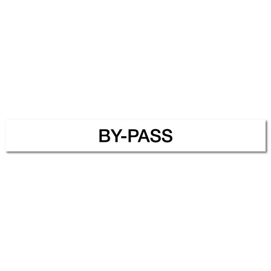 Pool/Spa - By - Pass - Pipe Marker Sticker - New Signs