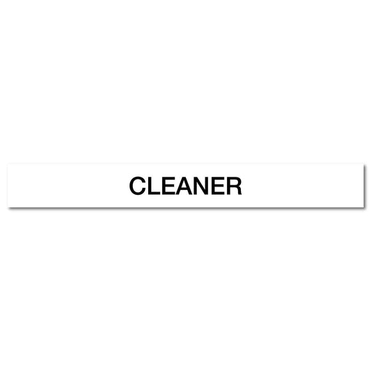 Pool/Spa - Cleaner - Pipe Marker Sticker - New Signs