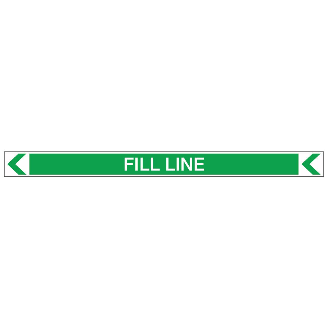 Pool/Spa - Fill Line (Left) - Pipe Marker Sticker - New Signs