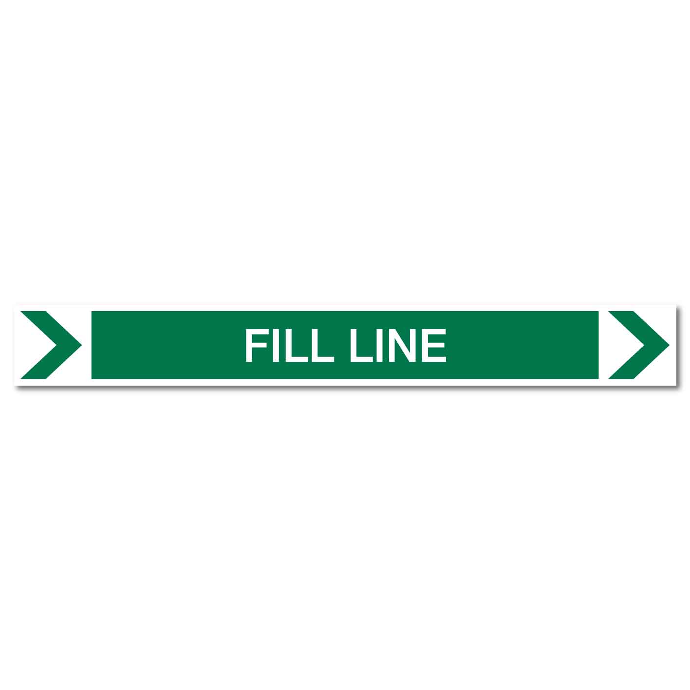 Pool/Spa - Fill Line (Right) - Pipe Marker Sticker - New Signs