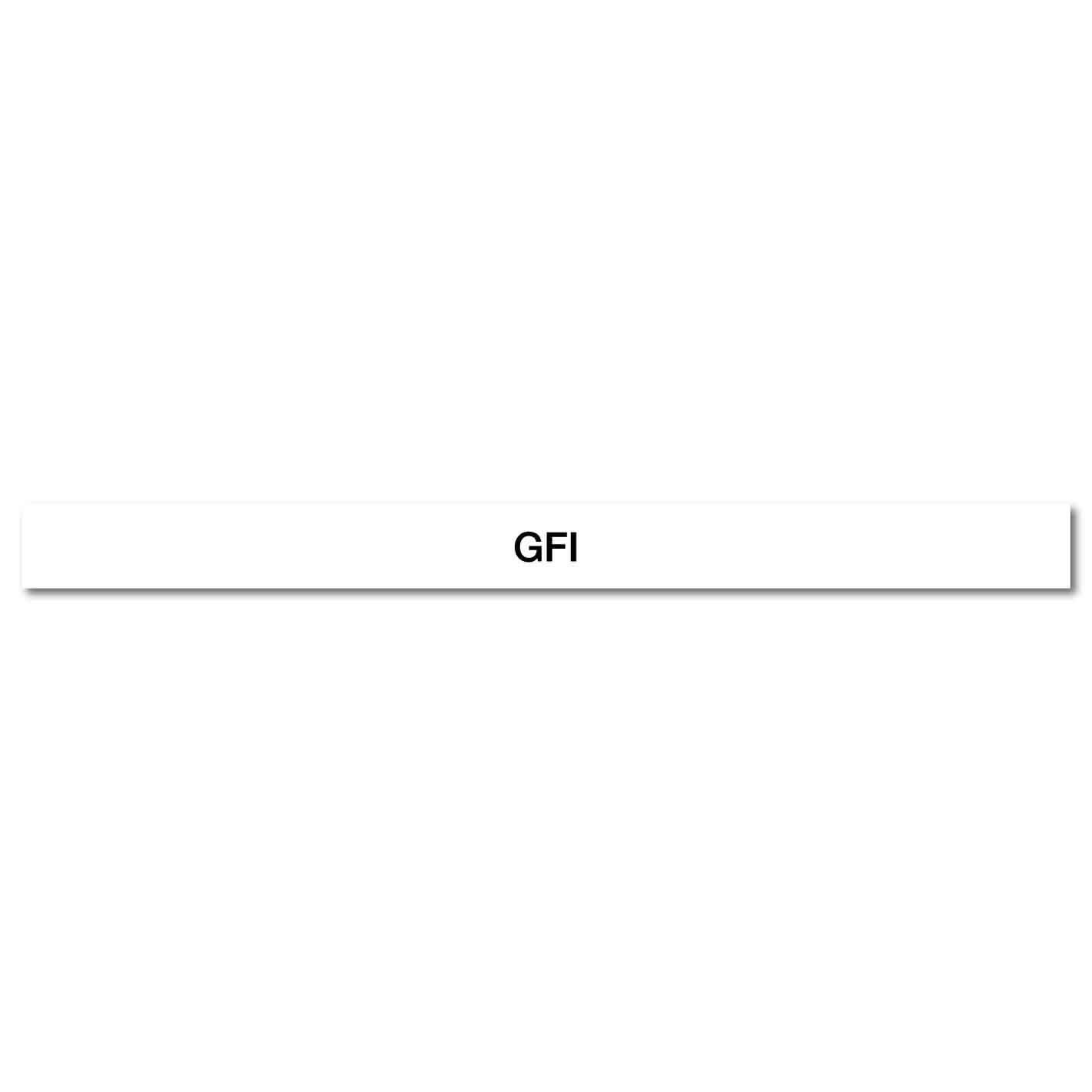 Pool/Spa - GFI - Pipe Marker Sticker - New Signs