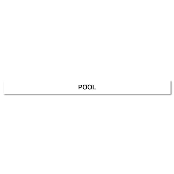 Pool/Spa - Pool - Label – New Signs