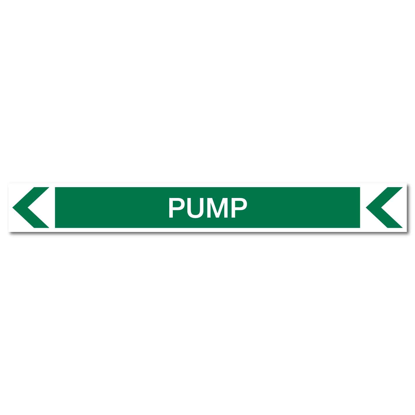 Pool/Spa - Raw Water (Left) - Pipe Marker Sticker - New Signs