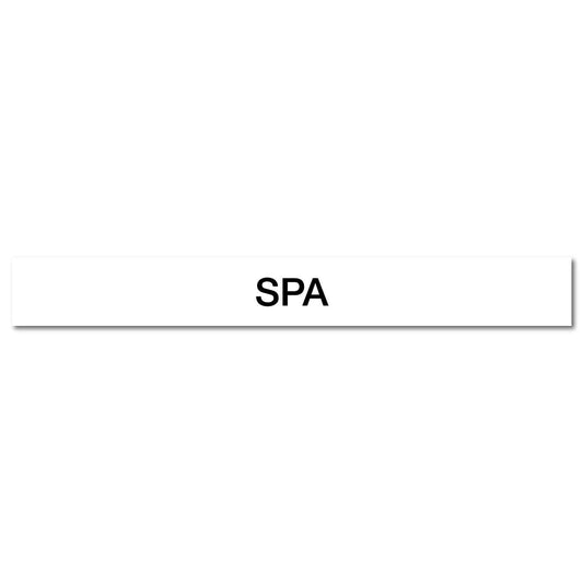 Pool/Spa - SPA - Pipe Marker Sticker - New Signs
