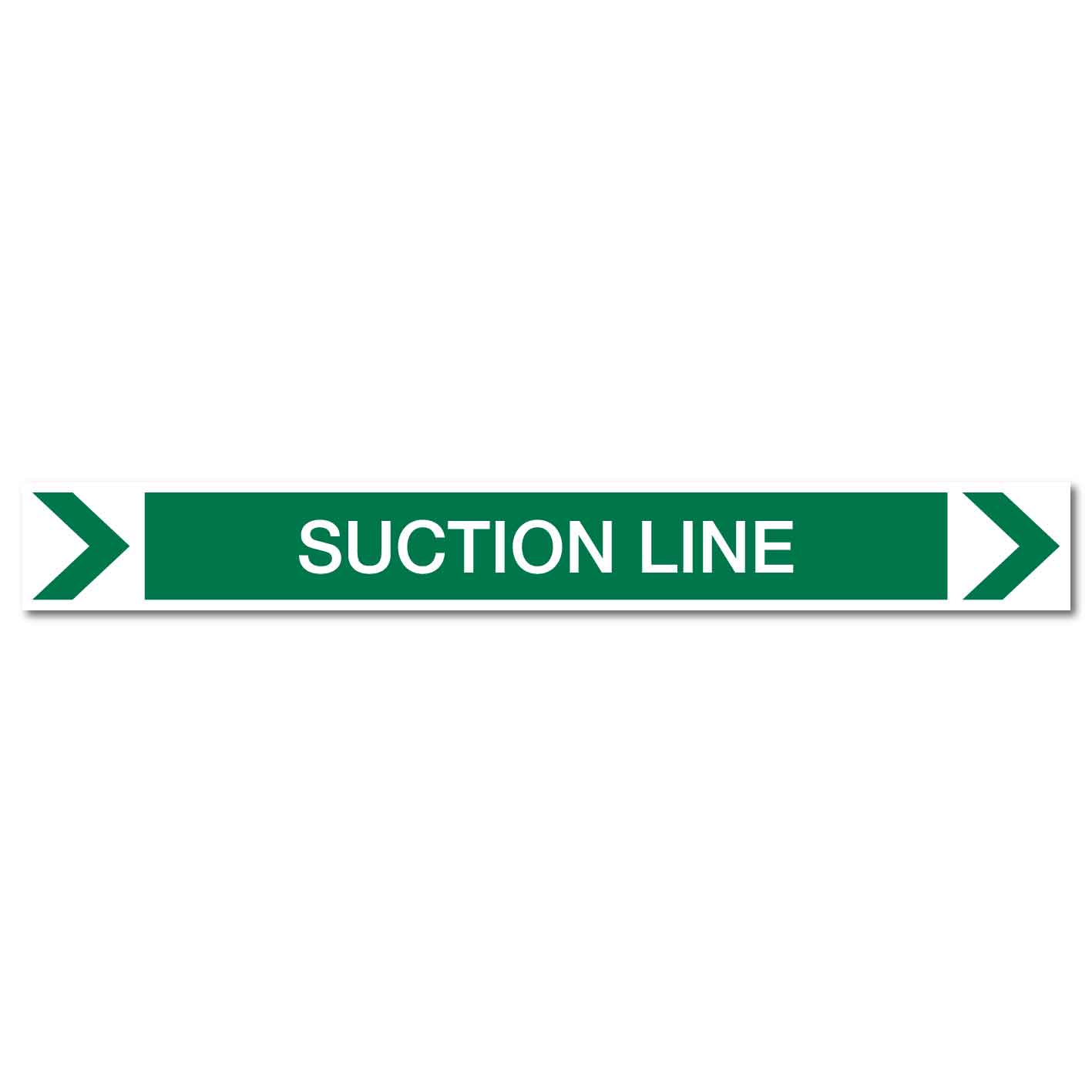 Pool/Spa - Suction Line (Right) - Pipe Marker Sticker - New Signs