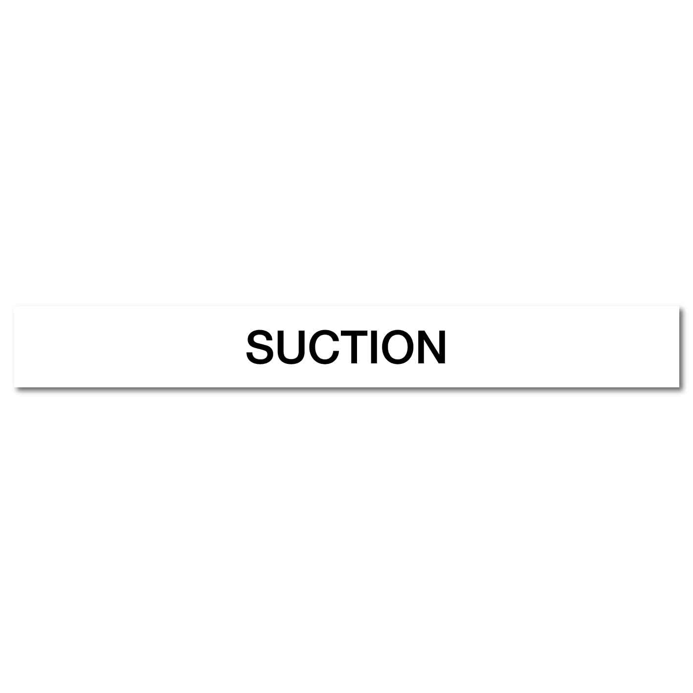 Pool/Spa - Suction - Pipe Marker Sticker - New Signs