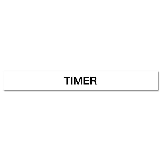 Pool/Spa - Timer - Pipe Marker Sticker - New Signs