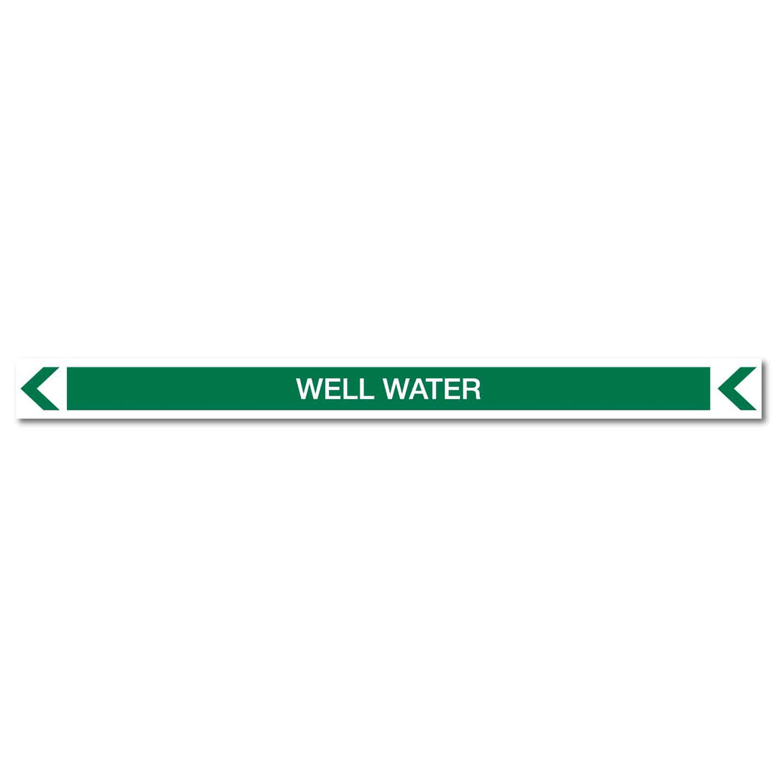 Pool/Spa - Well Water (Left) - Pipe Marker Sticker – New Signs