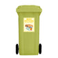 Premium Mixed Recycling Wheelie Bin Stickers - New Signs