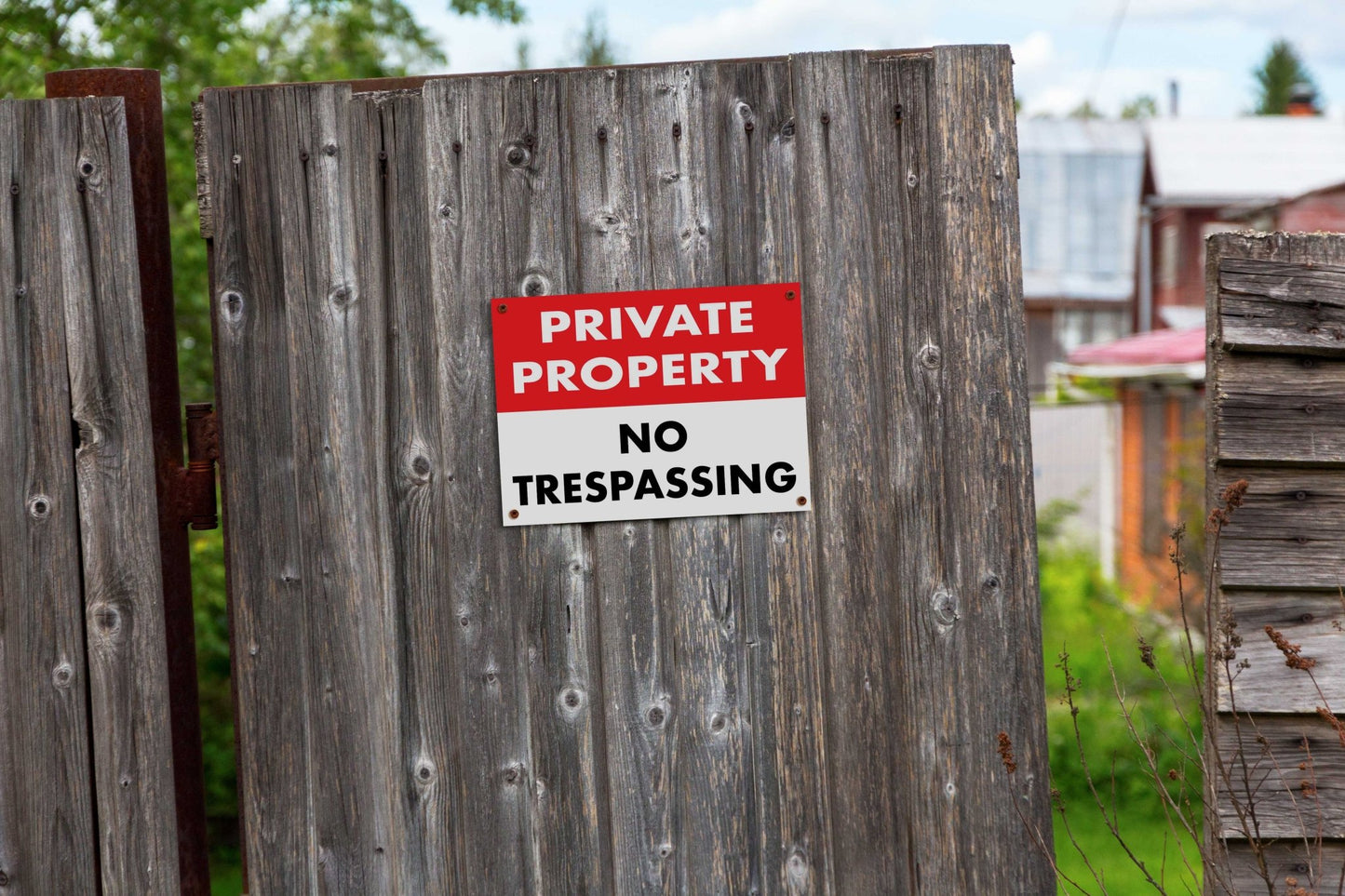 Private Property No Trespassing Sign - New Signs
