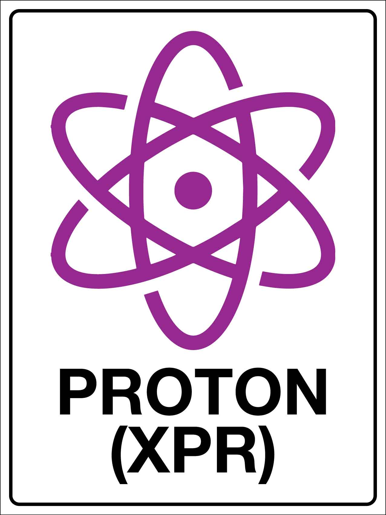 Proton (XPR) Sign - New Signs